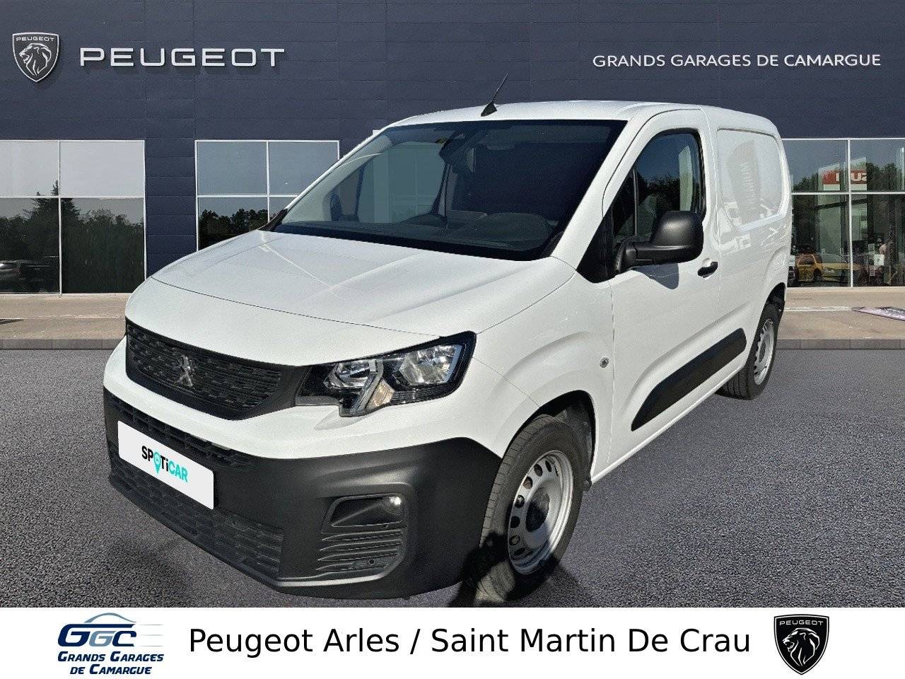 PEUGEOT PARTNER FGN | PARTNER FOURGON STANDARD 1000 KG BLUEHDI 100 S&S BVM5 occasion - Peugeot Arles